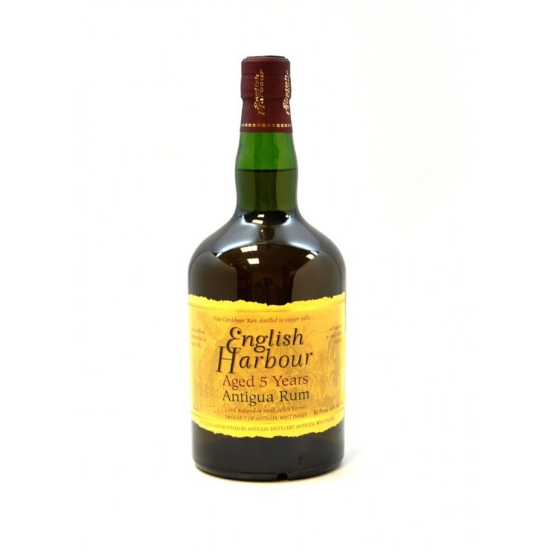 ENGLISH HARBOUR AGED 5 YEARS ANTIGUA RUM  750ml