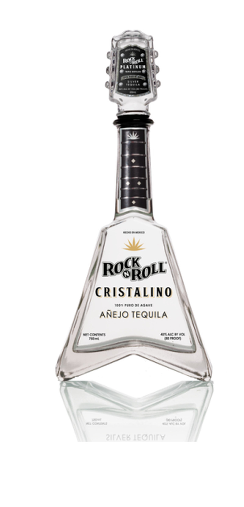 ROCK N ROLL TEQUILA  CRISTALINO ANEJO  750ML