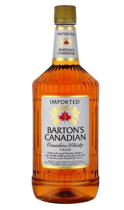 BARTON'S  CANADIAN WHISKY  1.75L