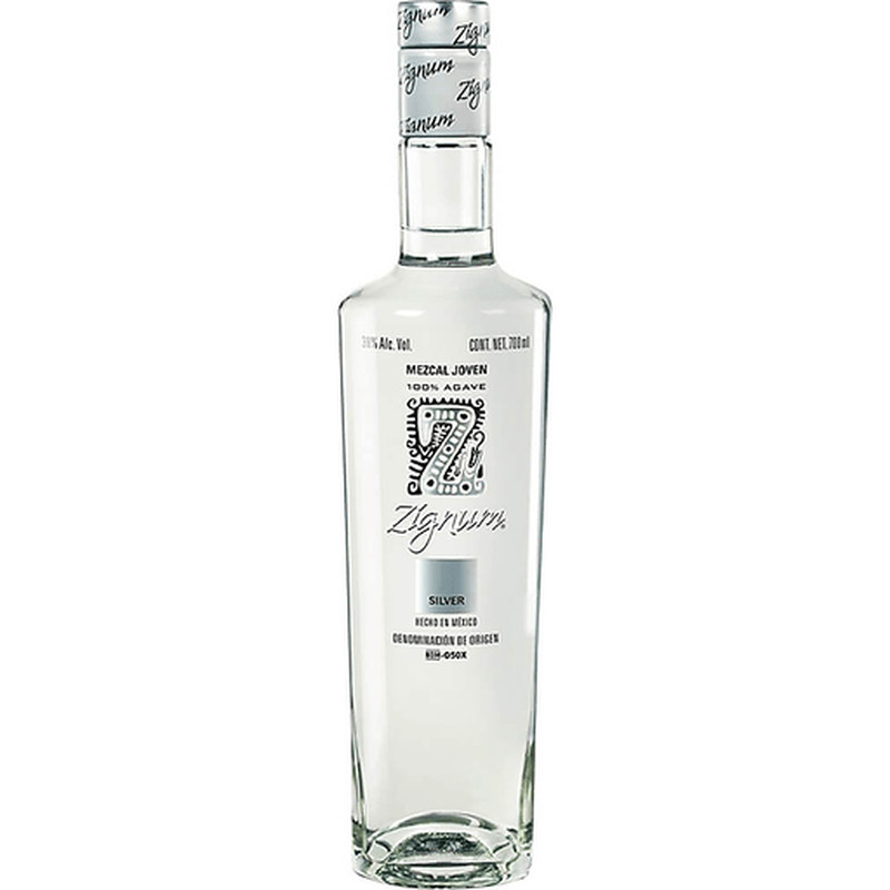 ZIGNUM  SILVER MEZCAL TEQUILA  750ML