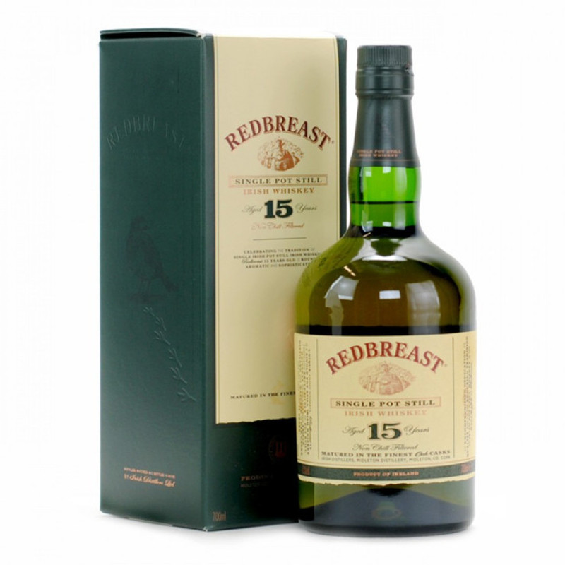 REDBREAST 15 YEARS CASK STRENGHT STILL POT 750ml