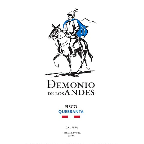 DEMONIO DE LOS ANDES PISCO QUEBRANTA 750ML