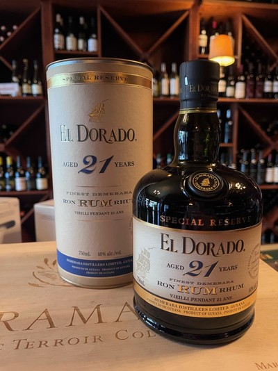 EL DORADO 21 YRS RUM 750ml