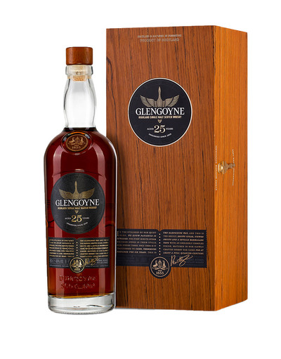 GLENGOYNE HIGHLAND SINGLE MALT 25 YEARS 750ml