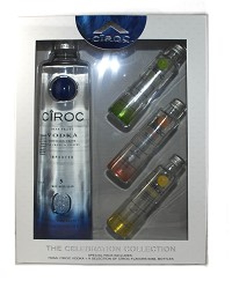 CIROC VODKA CELEBRATION COLLECTION GIFT SET