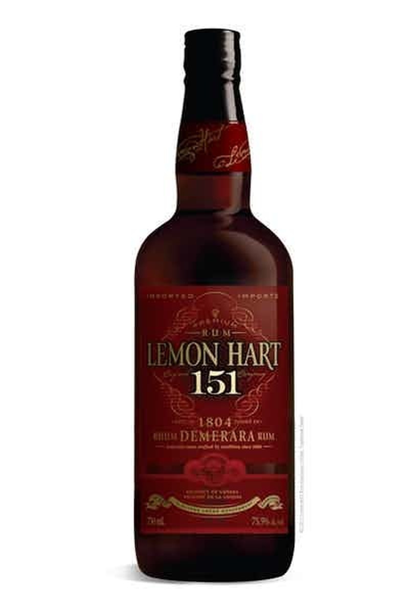 LEMON HART & SON OVERPROOF 151 RUM 750ml