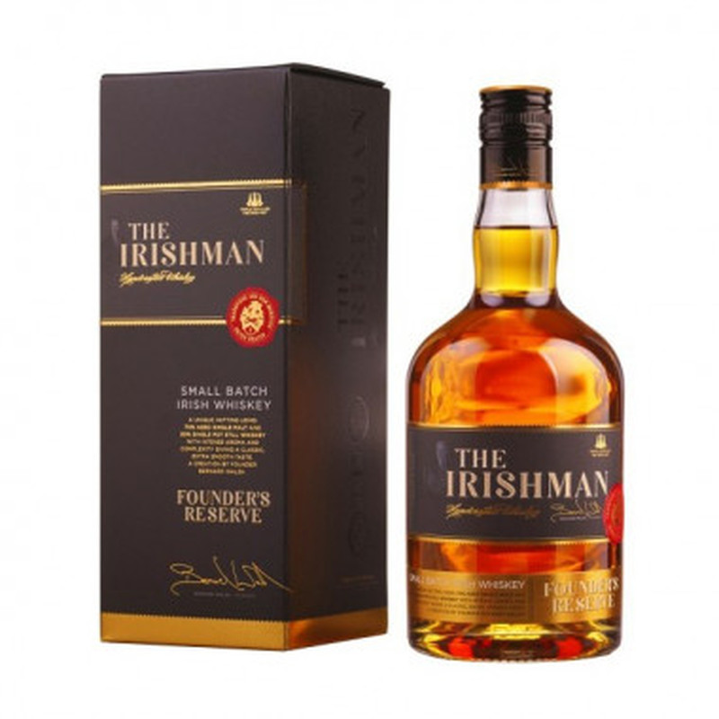 THE IRISHMAN FOUNDERS RESERVE WHISKEY 750ml