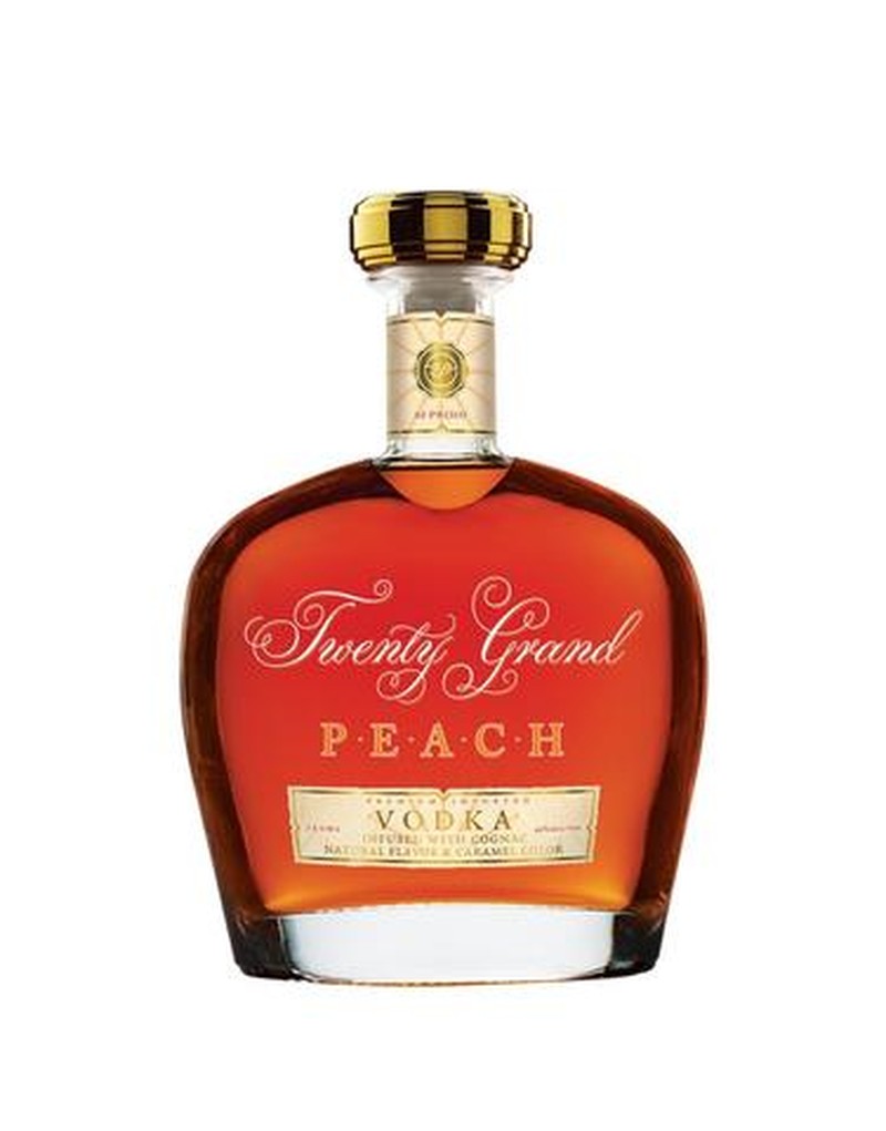 TWENTY GRAND PEACH VODKA 750ml