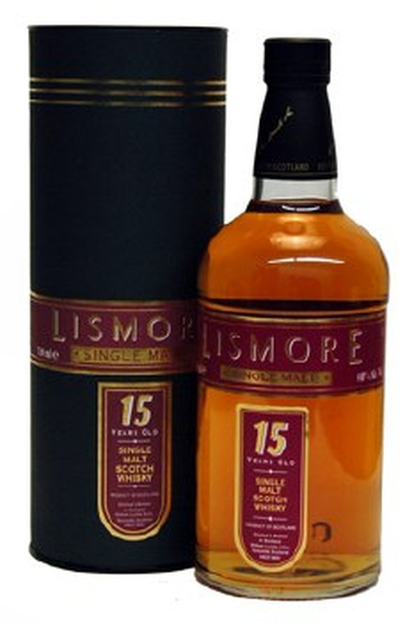 LISMORE SPEYSIDE SINGLE MALT  15 YEARS 750ml