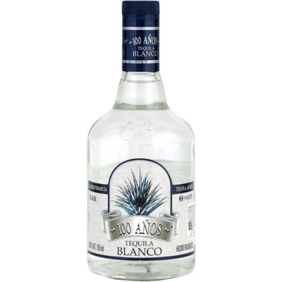 100 ANOS BLUE AGAVE  TEQUILA BLANCO 750ML