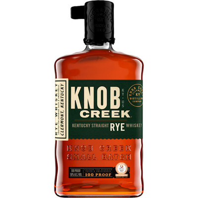 KNOB CREEK KENTUCKY STRAIGHT RYE WHISKY 100 PROOF 750ML