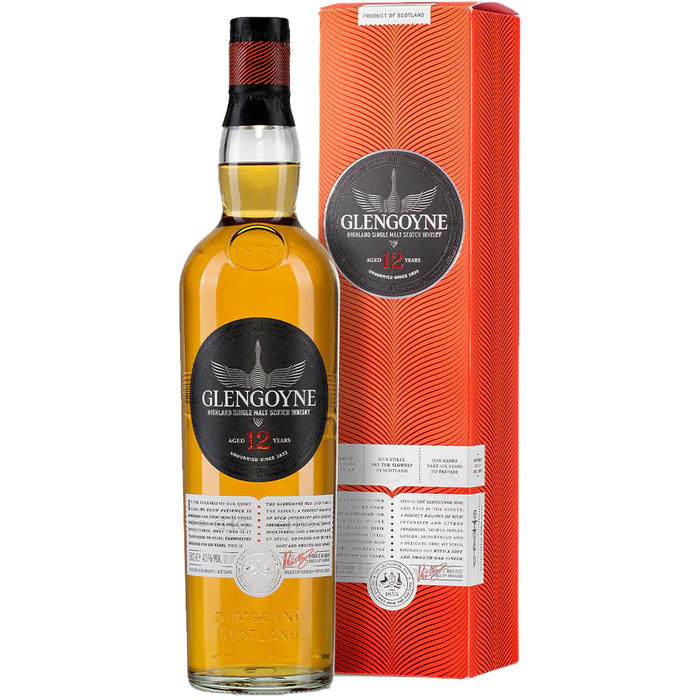 GLENGOYNE HIGHLAND  SINGLE MALT 12 YEARS 750ml