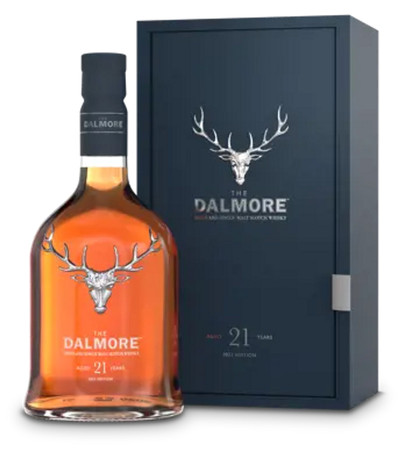 THE DALMORE 21 YRS SINGLE MALT WHISKY 750ML