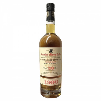 ALEXANDER MURRAY & CO BUNNAHABHAIN 26 YRS SGLE MALT 750ML