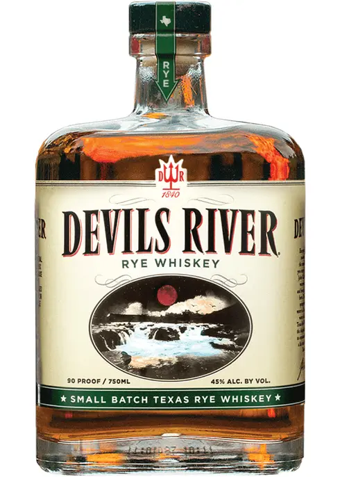 DEVILS RIVER RYE WHISKEY 750ML
