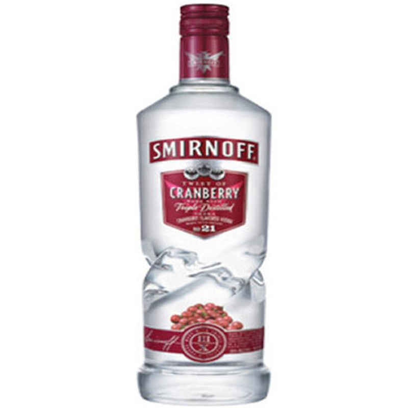 SMIRNOFF CRANBERRY 1.75L