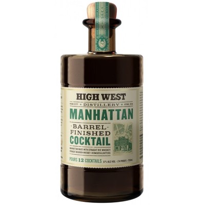 HIGH WEST  MANHATTAN BARREL FINISHED 750ML