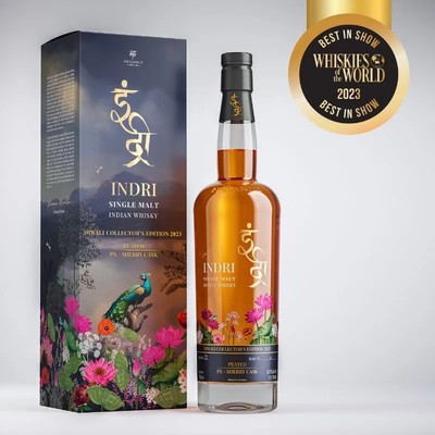 INDRI SINGLE MALT INDIAN WHISKY DIWALI 2023 750ML