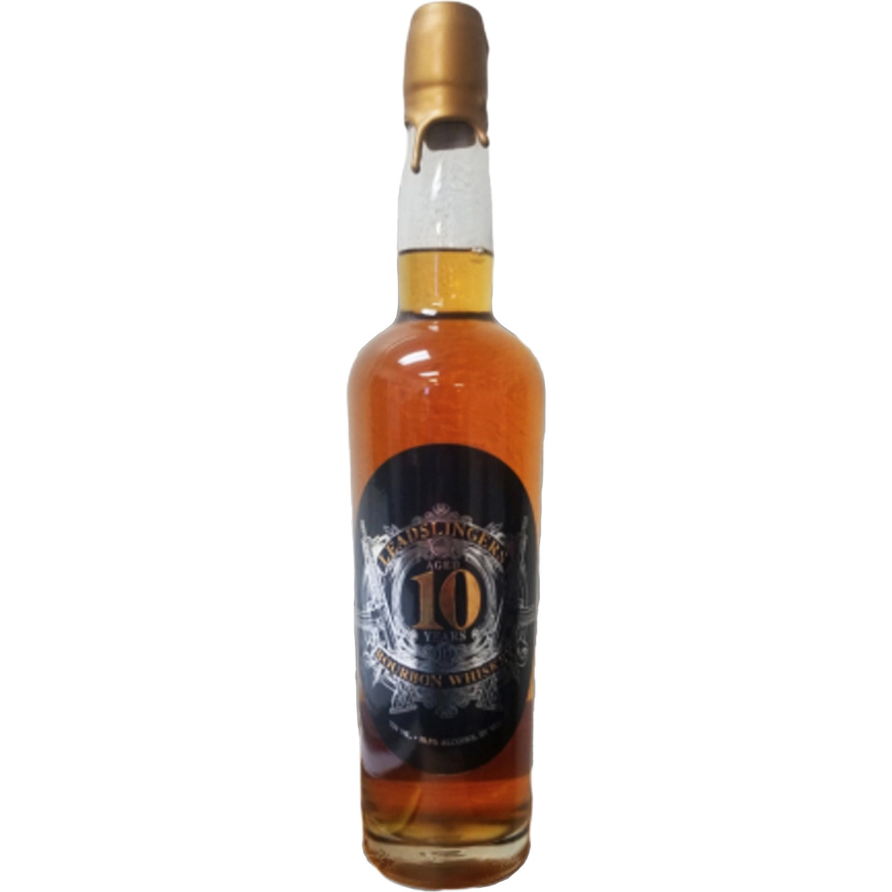 LEADSLINGERS 10 YRS BOURBON WHISKEY 750ML