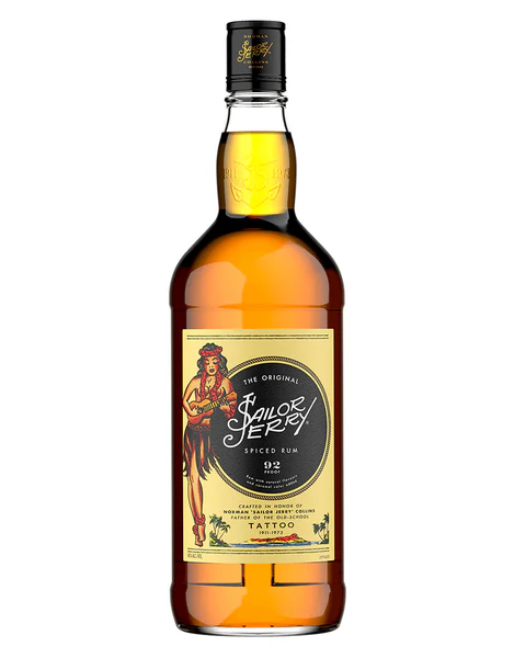 SAILOR JERRY SPICED NAVY RUM 750ml