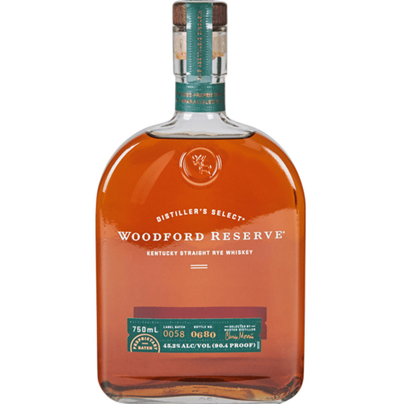 WOODFORD RESERVE RYE WHISKEY 750ml