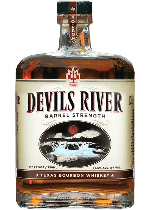 DEVILS RIVER BARREL STRENGTH BOURBON 750ML