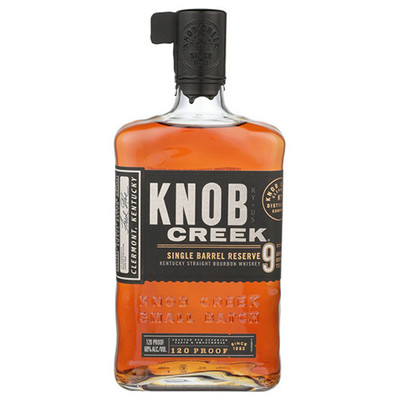 KNOB CREEK SINGLE BARREL RESERVE 9YRS 120 PROOF 750ML