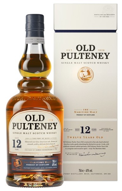 OLD PULTENEY 12 YEARS  SINGLE MALT SCOTCH WHISKEY 750 ml