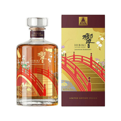 HIBIKI SUNTORY WHISKY JAPANESE HARMONY 100TH ANNIVERSARY 750ML