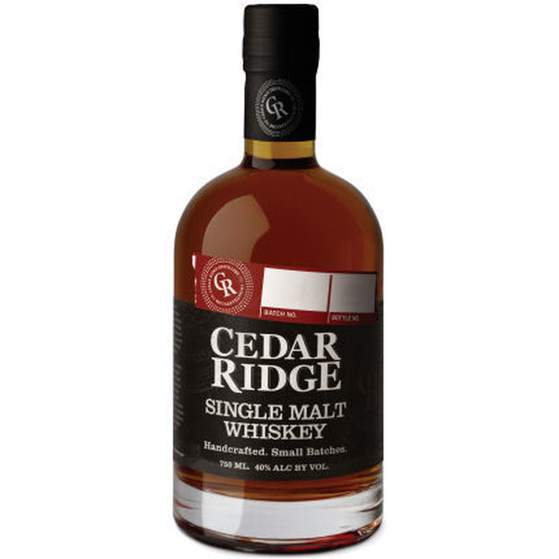 CEDAR RIDGE SINGLE MALT 750ml