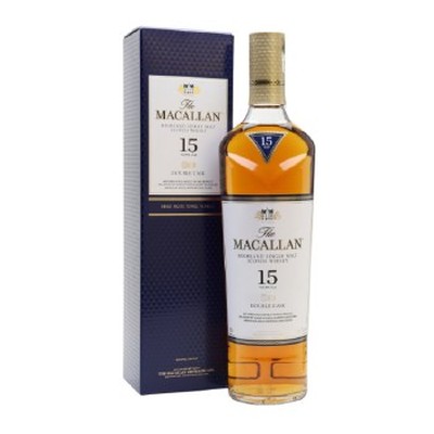 MACALLAN DOUBLE CASK 15 YRS SINGLE MALT  750ML