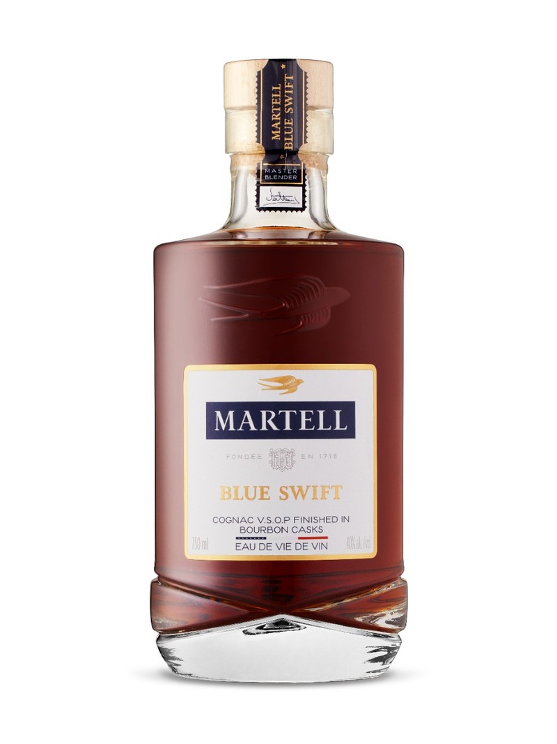 MARTELL  BLUE SWIFT COGNAC 750ML