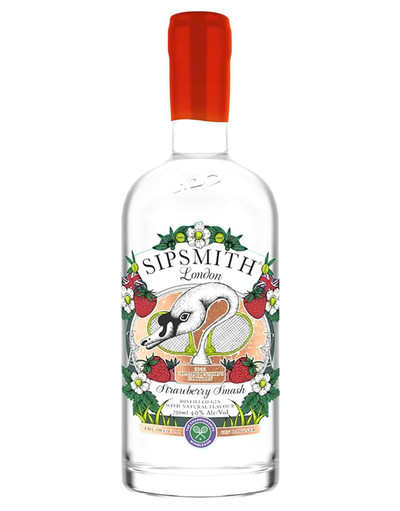 SIPSMITH LONDON STRAWBERRY SMASH GIN 750ML