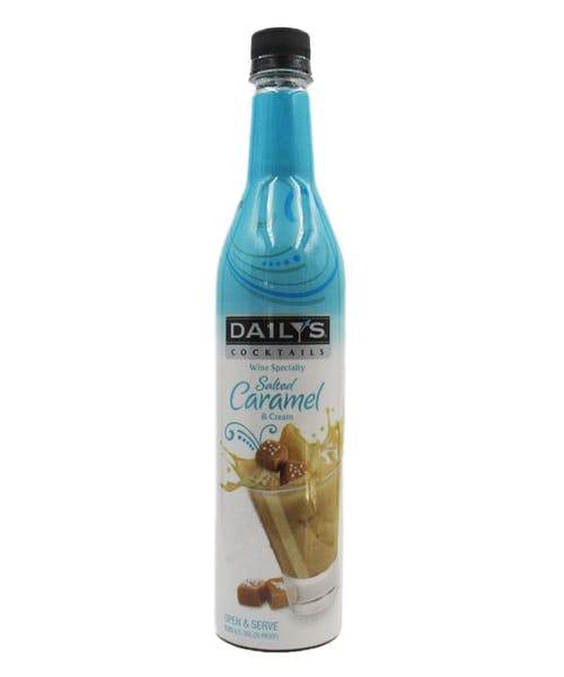 DAILYS  SALTED CARAMEL & CREAM  750ml