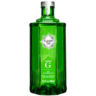 CLEAN CO GIN NON ALCOHOLIC 750ML