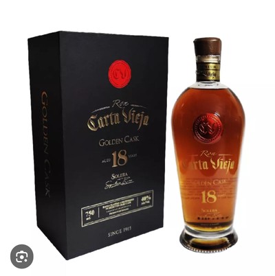 CARTA VIEJA  GOLDEN CASK 18YR 750ml