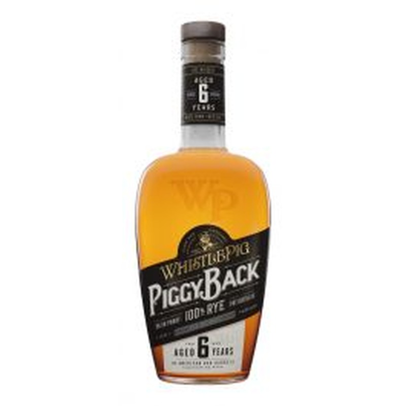 WHISTLEPIG PIGGY BACK RYE 6YR BOURBON 750ML