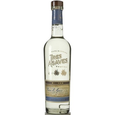 TRES AGAVE TEQUILA BLANCO  ORGANIC 750ML