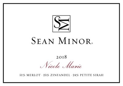 SEAN MINOR NICOLE MARIE 2018 750ML