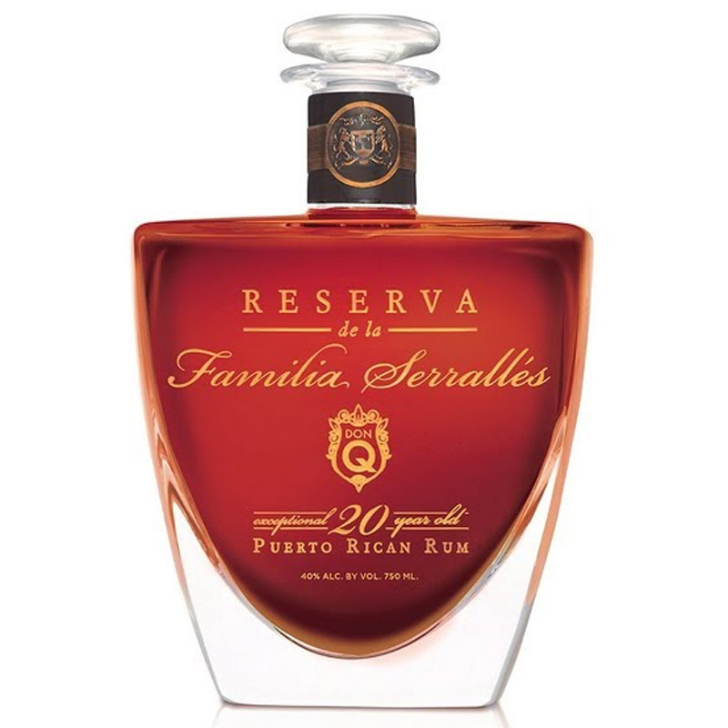 DON Q RESERVA DE LA FAMILIA SERRALLES  20 YEARS 750ml