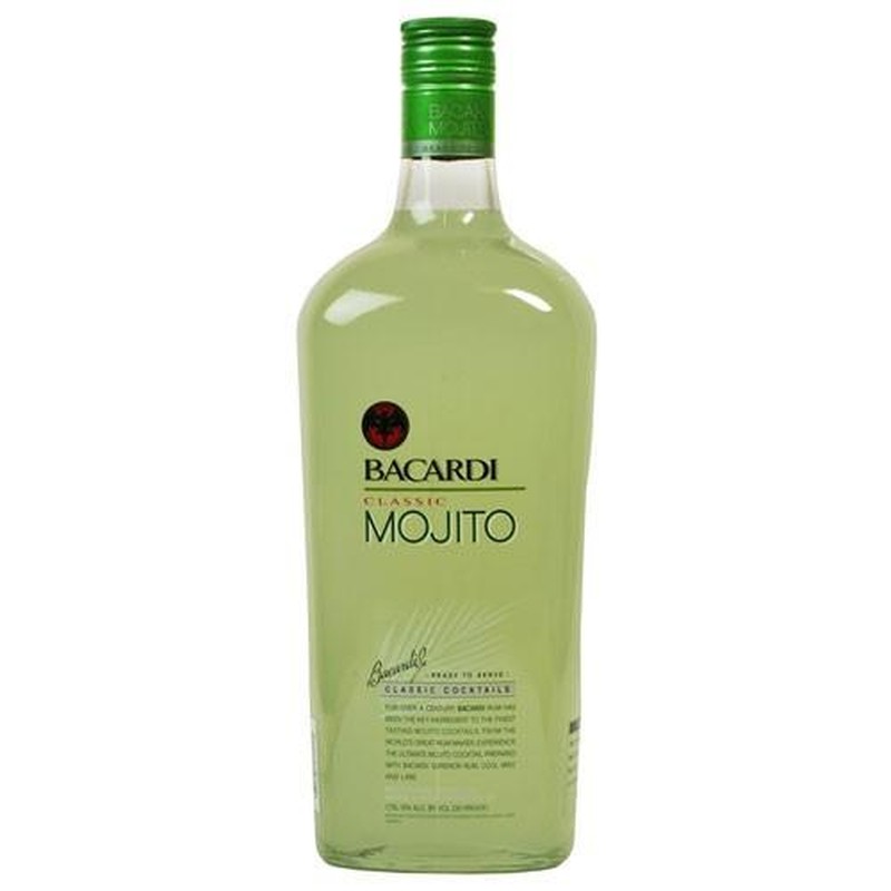 BACARDI CLASSIC  COCKTAILS MOJITO 1.75L