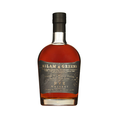 MILAM & GREENE STRAIGHT RYE 94PROOF BOURBON 750ML