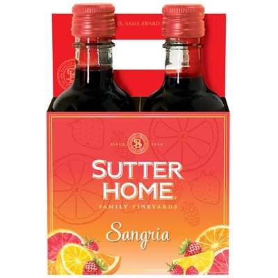 SUTTER HOME  SANGRIA 187 ml, 4-Pack