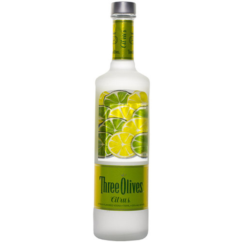 THREE OLIVES FLV CITRUS 750ml