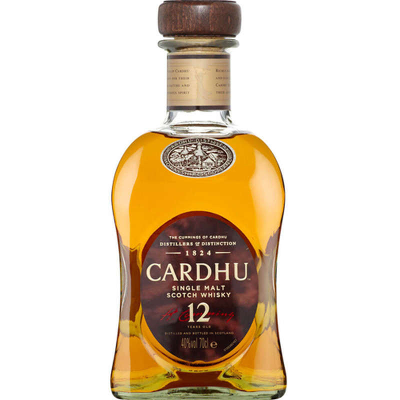 CARDHU 12 YEARS 750ML