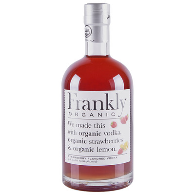 FRANKLY ORGANIC  VODKA  STRAWBERRY 750ML