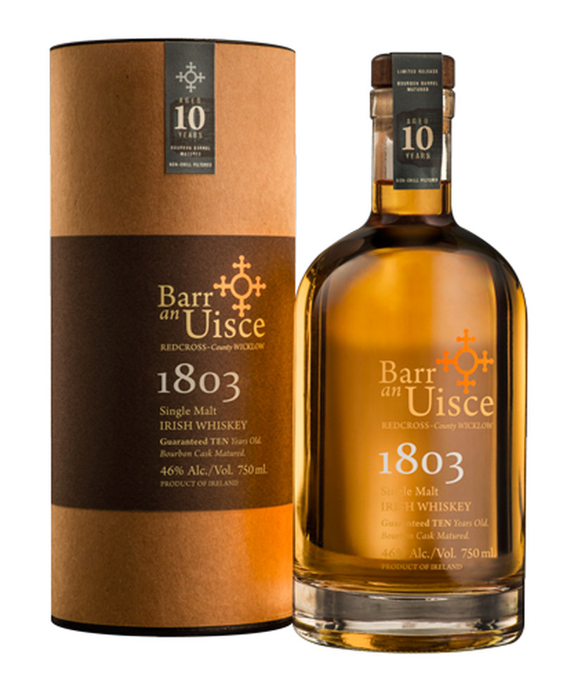 BARR AN UISCE 1803 SINGLE MALT WHISKEY 750ml