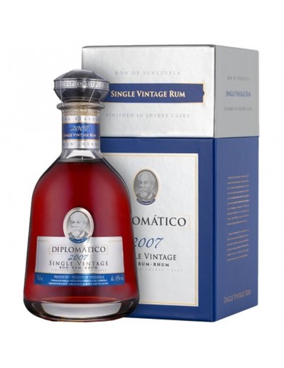 DIPLOMATICO SINGLE VINTAGE 2007 RUM 750ML