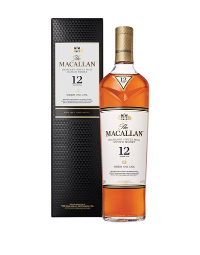 THE MACALLAN 12YRS SHERRY OAK CASK   750ML