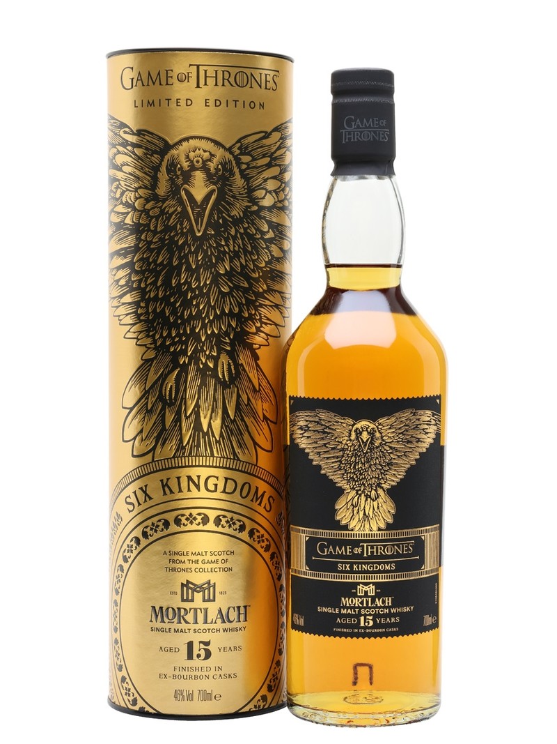 MORTLACH 15 YRS GAME OF THRONES SIX KINGDOMS 750ML